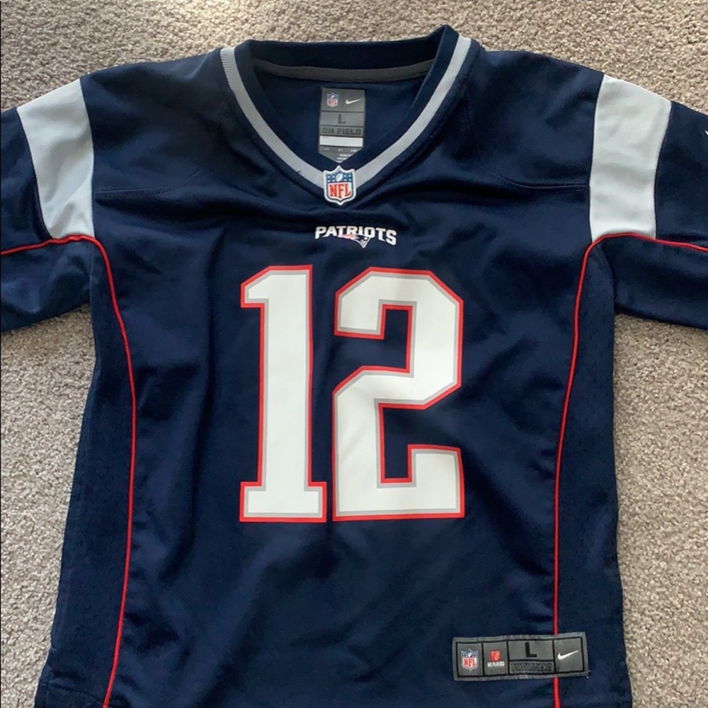 Boys Tom Brady Jersey